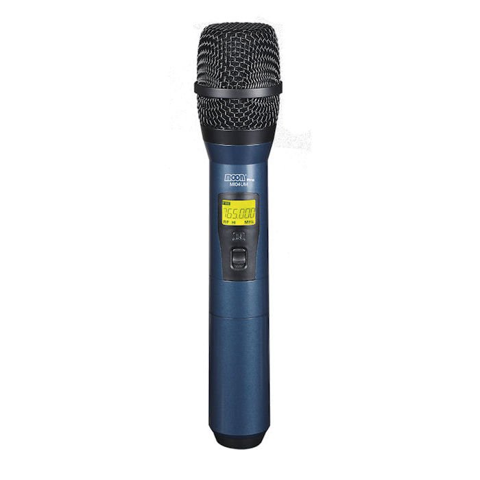 Microf Inalamb De Mano Para Mic Mi04Ub Con Frec Intercambiable Sin Base Mi04Um