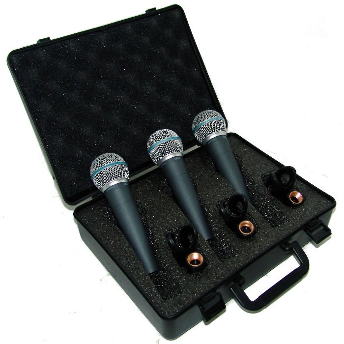 Pack De Microfonos Dinamicos M59Pack