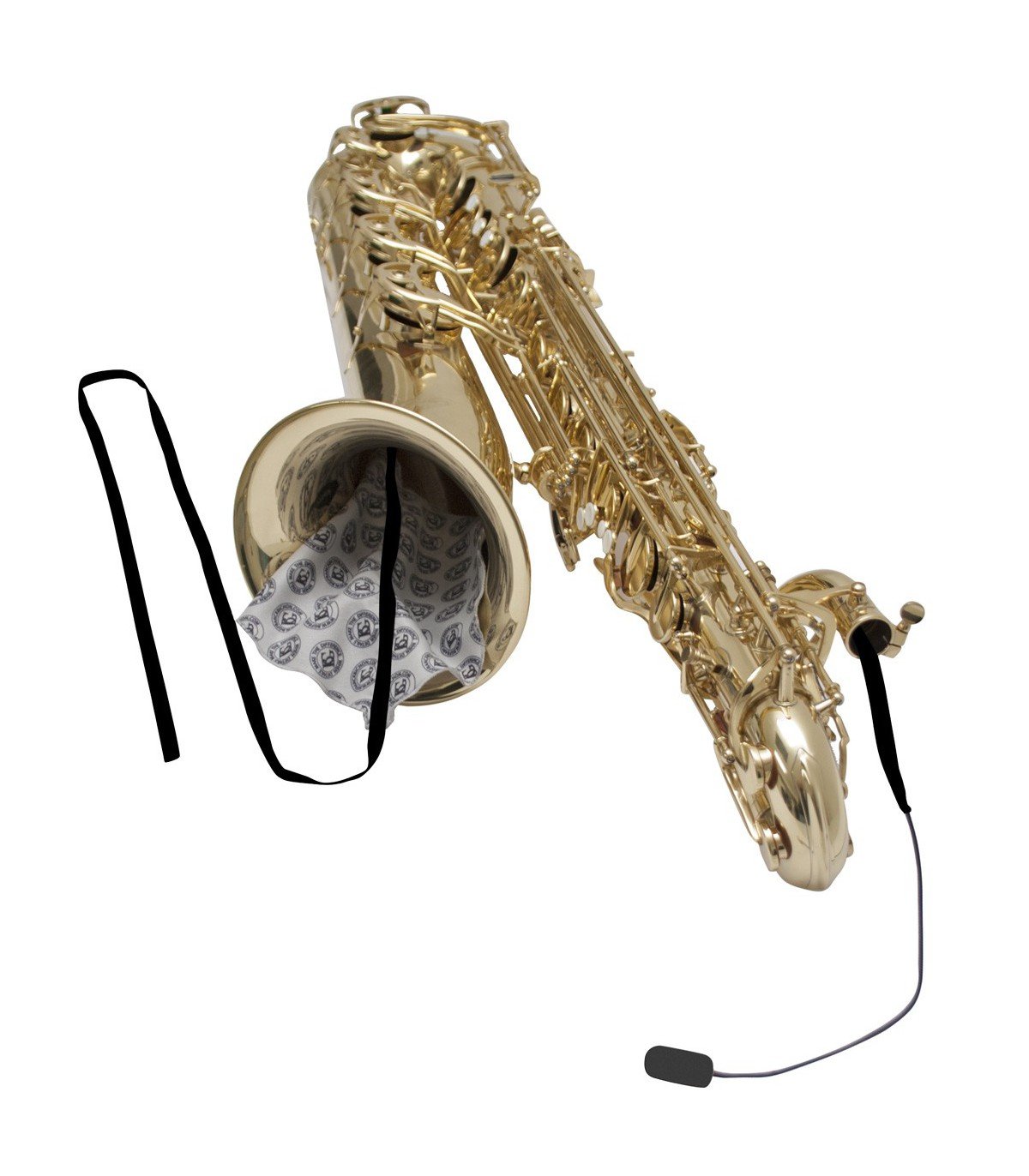 Paño Limpiador Bg Saxo Baritono De Microfibra Con Pesa A30Sb