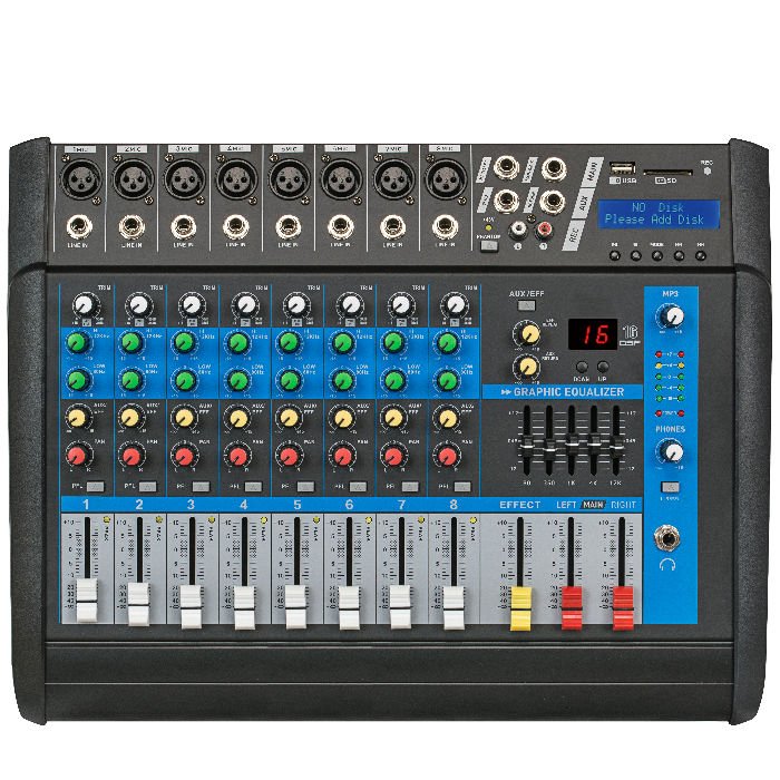 Consola Moon De 8 Canales Pm802