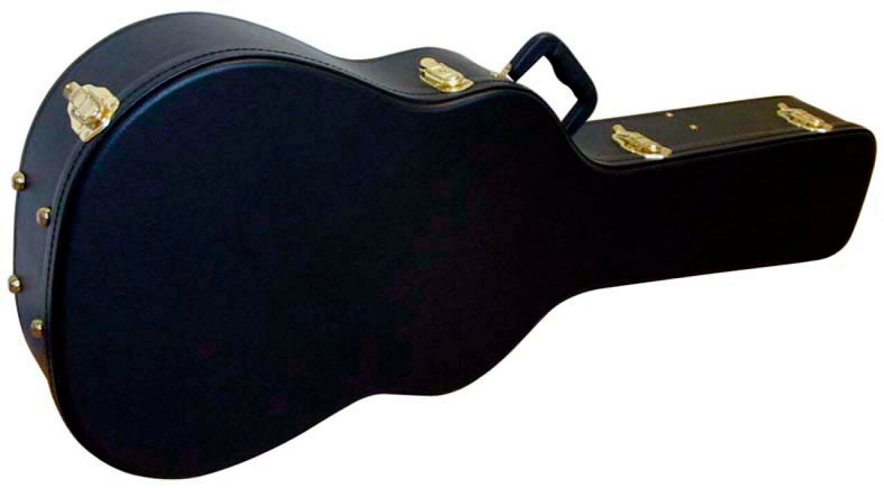 Estuche Rigido Stagg Para Guitarra Acustica Gcawbk