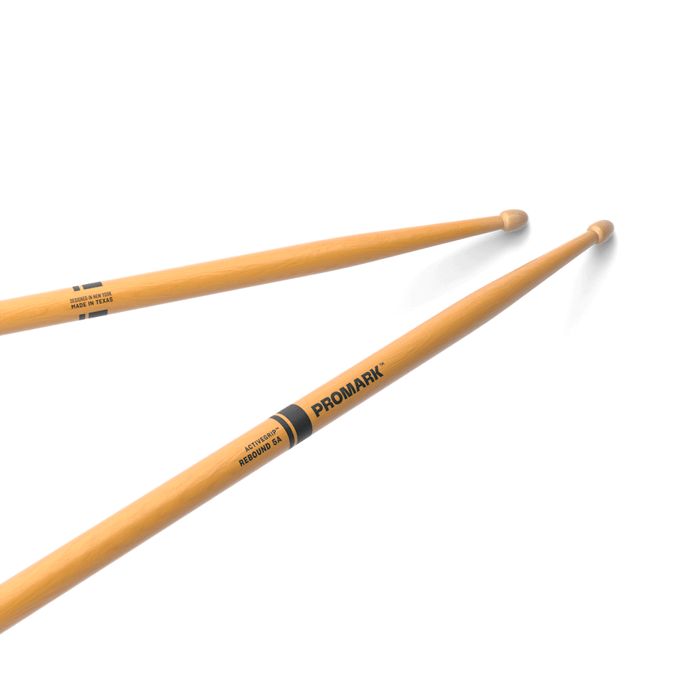 Palillo Promark Rebound 5A Activegrip Acorn Clear R5Aagc