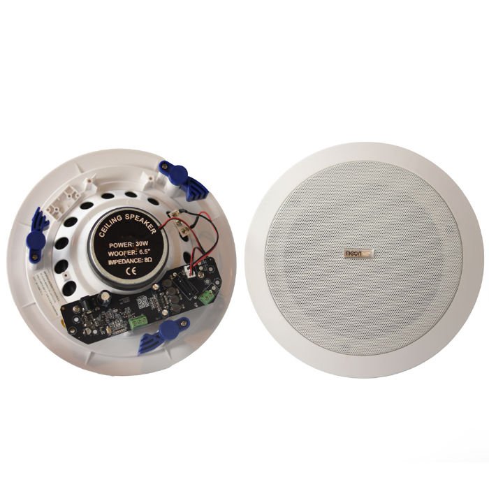 Kit Activo Instalacion Parlante Wireless De Techo De 6.5" 30W +1 Pasivo Rbs116