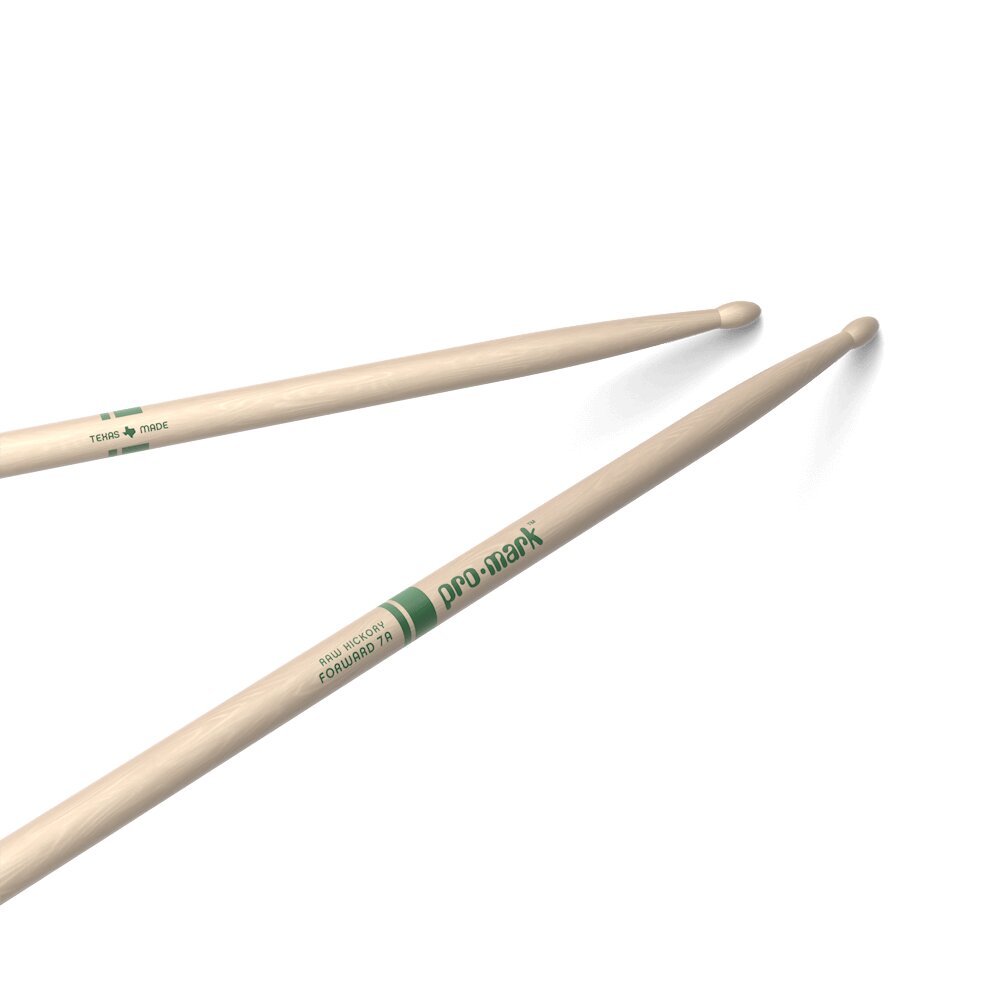 0000000000TXR7AW84854TXR7AW-1.jpg Palillo Promark Hickory Raw Natural 7A Punta Madera Txr7Aw - Imagen 1