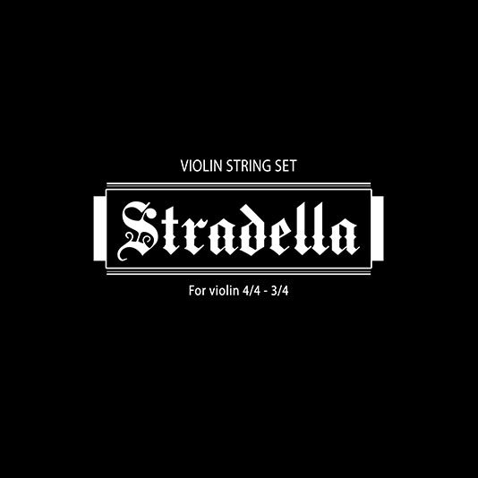 Encordado Stradella De Violin (+ 1Era Y 2Da Cuerda De Repuesto) Sviolin