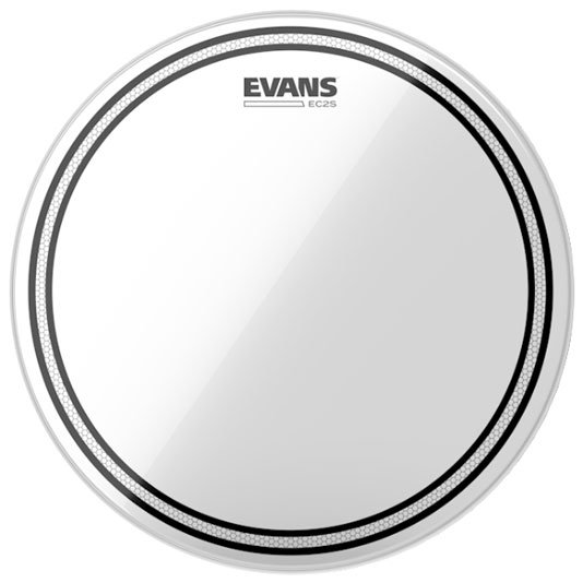 000000000TT18EC215183ttec2-1.jpg Parche Evans 18" Ec2 Transparente Capa Doble Tt18Ec2 - Imagen 1