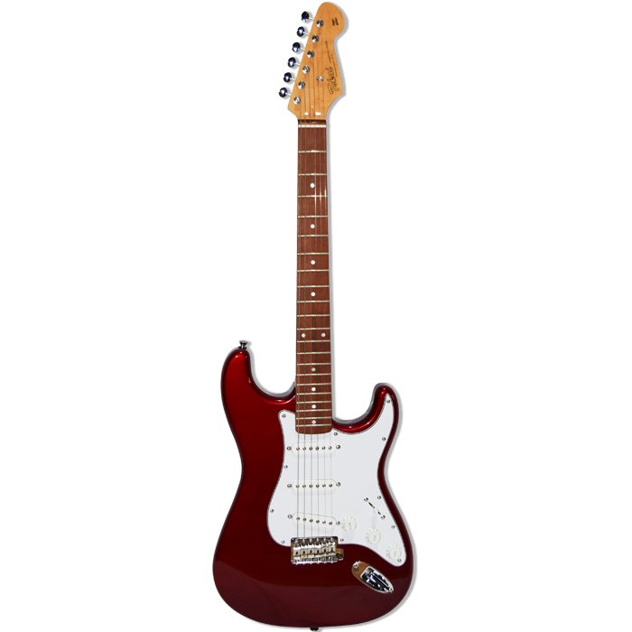 00000000AST48MRC92233ast48mrc.jpg Guitarra Electrica Tokai Stratocater Rojo Metalico Ast48Mrc - Imagen 1