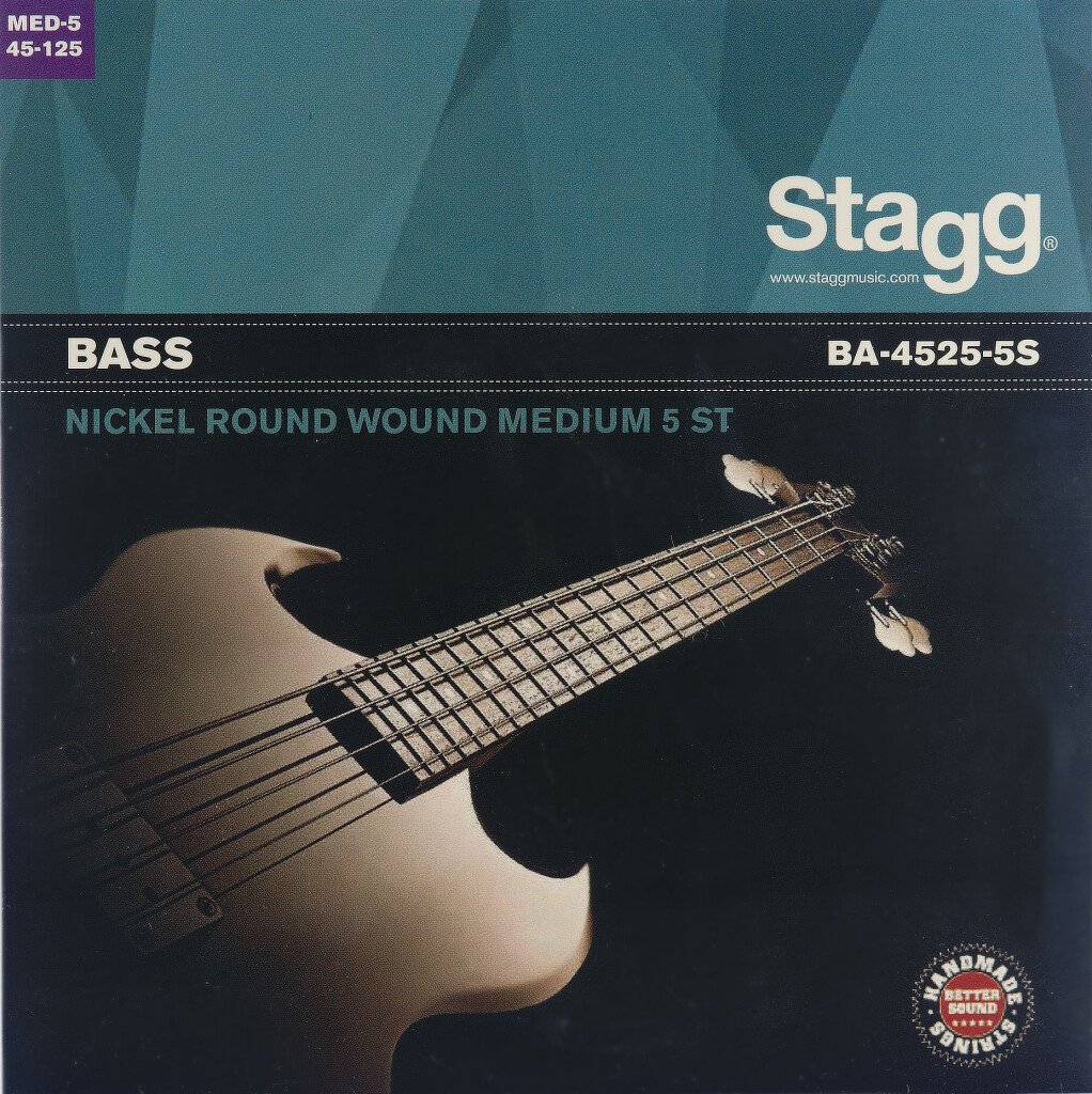 Encordado Stagg De Bajo 5 Cuerdas-045/125 Ba45255S