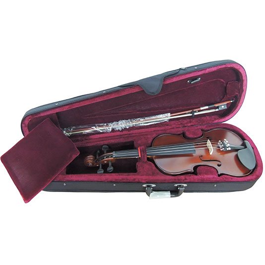 Violin Stradella 4/4-Tapa Pino Maciza-Estuche-Arco Mv141144
