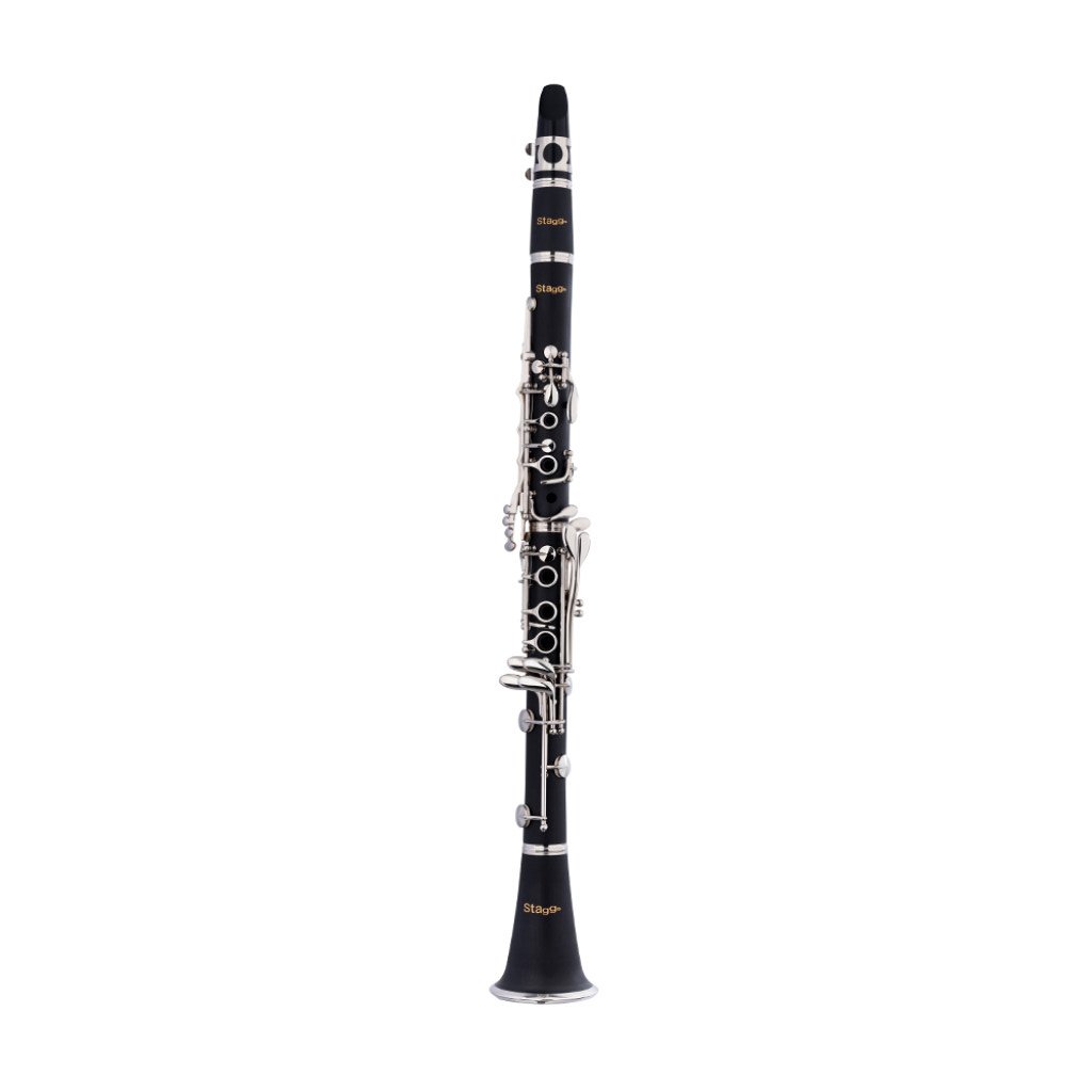 Clarinete Stagg "Bb" Sistema Boehm-17 Llaves-Con Estuche Wscl210S