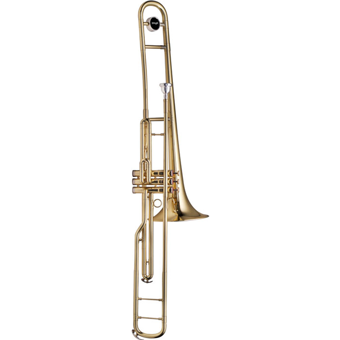00000000WSTB285S07640WSTB285S.png Trombon Tenor Stagg "Bb" A Piston-3 Pistones-Campana 203Mm-Con Estuche Wstb285S - Imagen 1