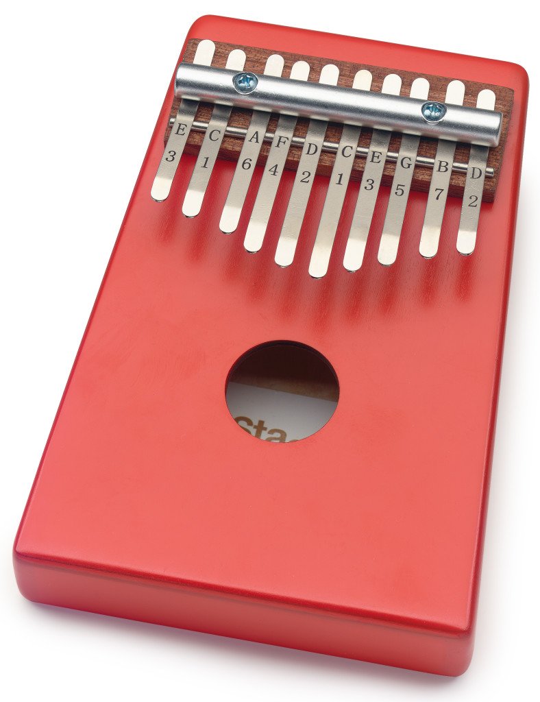 Kalimba Stagg 10 Notas Color Roja Kalikid10Rd