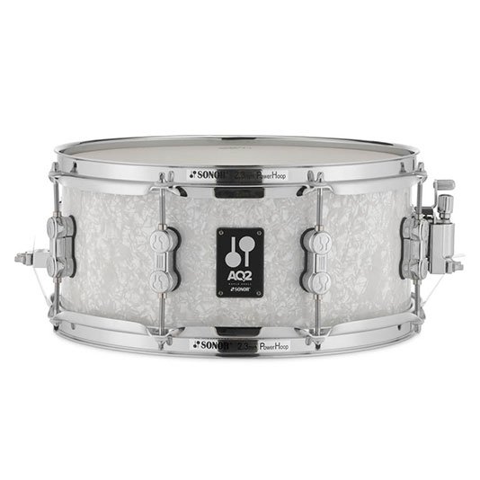 Redoblante Sonor Aq2 13X6"-Maple-Color White Pearl Aq21306Sdwwhp