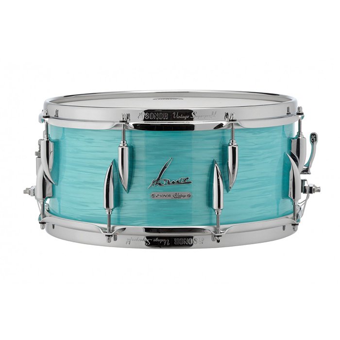 Redoblante Sonor Vintage 14X5.75"-Madera Beech-Color California Blue Vt14575Sdwcab
