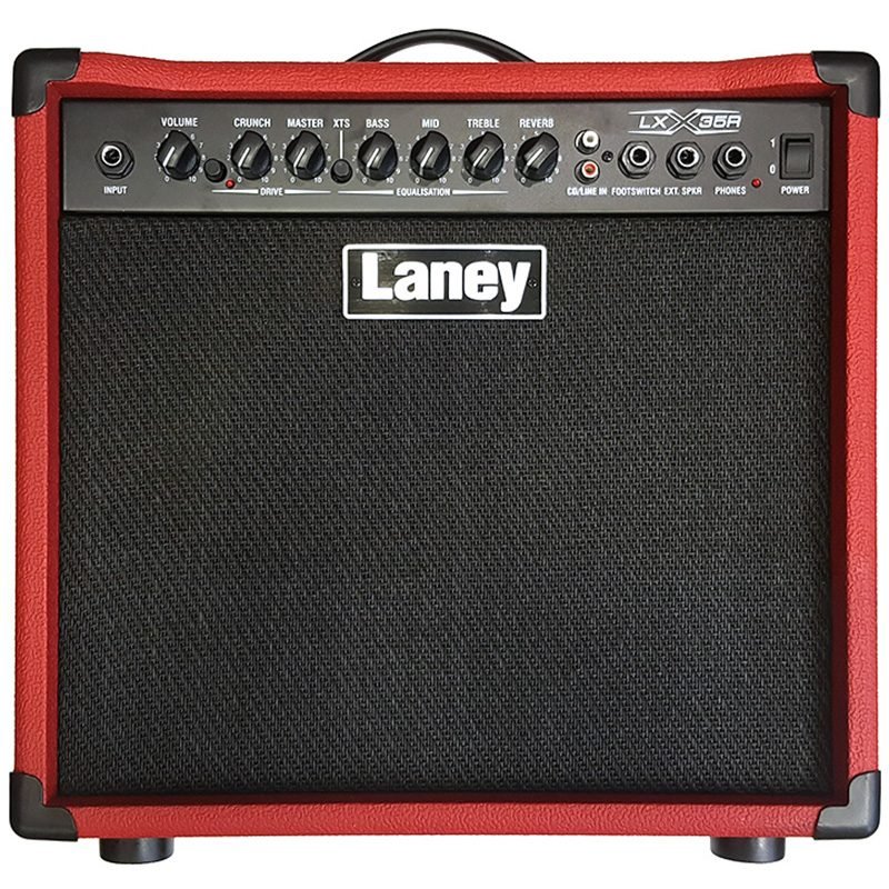 11327_gr.jpg Laney Amplificador De Guitarra Electrica Lx-35R Red Lx35R-Red - Imagen 1