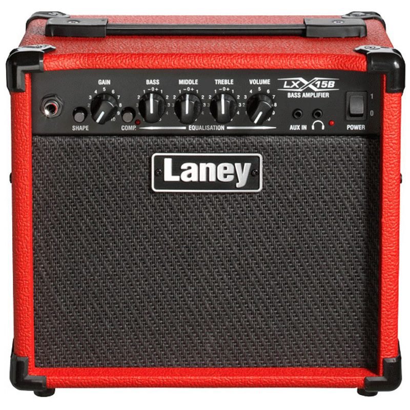 Laney Amplificador De Bajo  Lx-15B Red Lx15B-Red