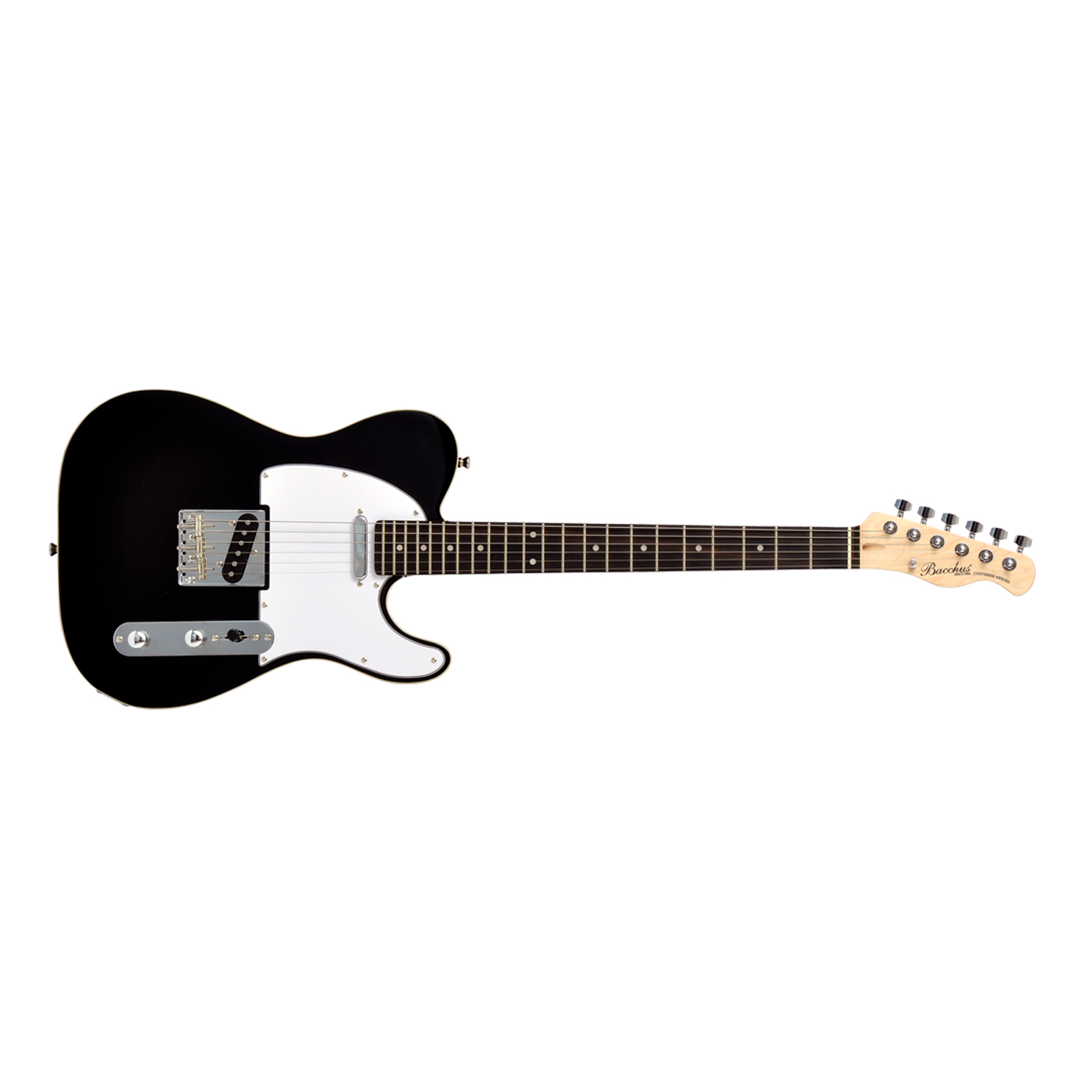 Guitarra Electrica Bacchus Btc-1 R Blk + Funda