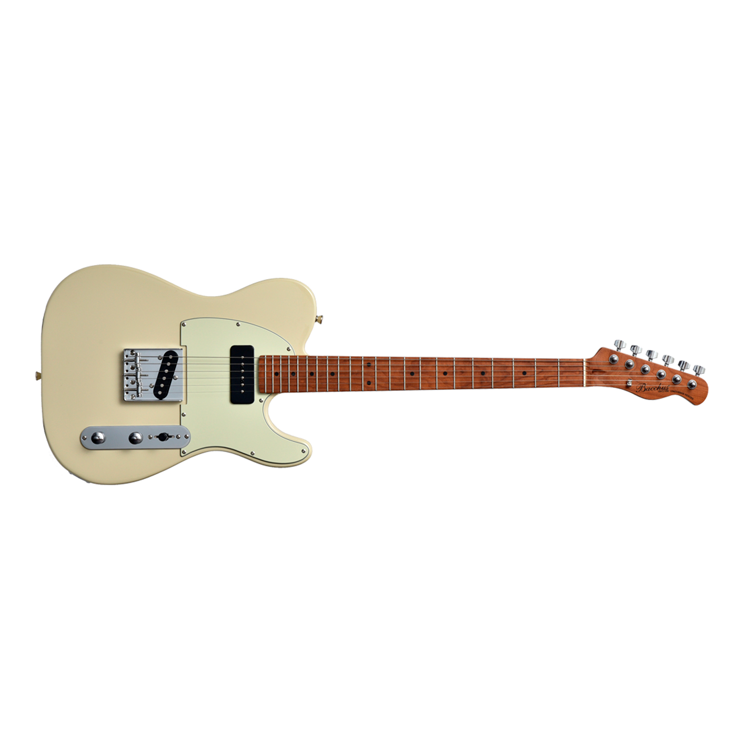 Guitarra Electrica Bacchus Bte-2Rsm M Owh+ Funda