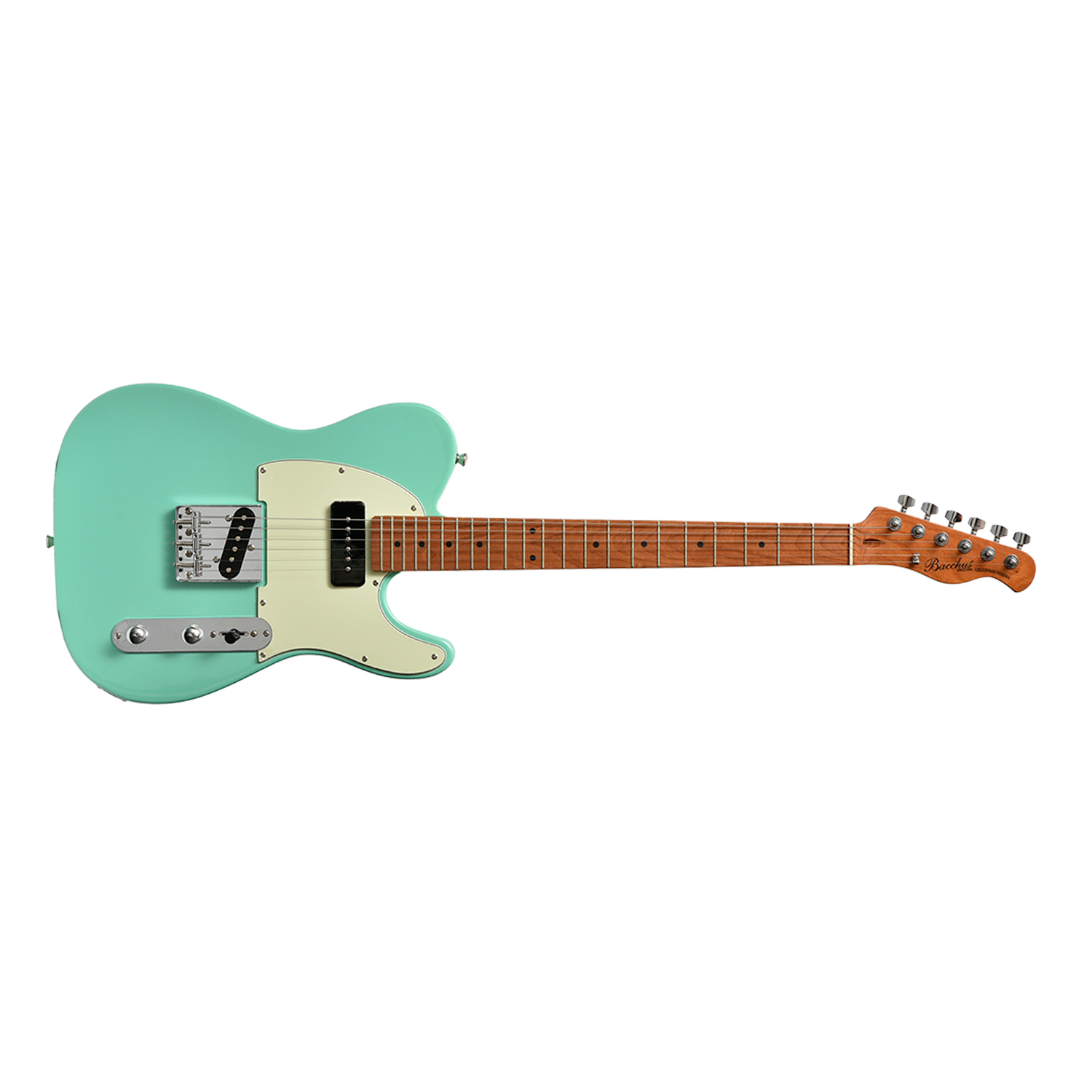 Guitarra Electrica Bacchus Bte-2Rsm M Sfg+ Funda