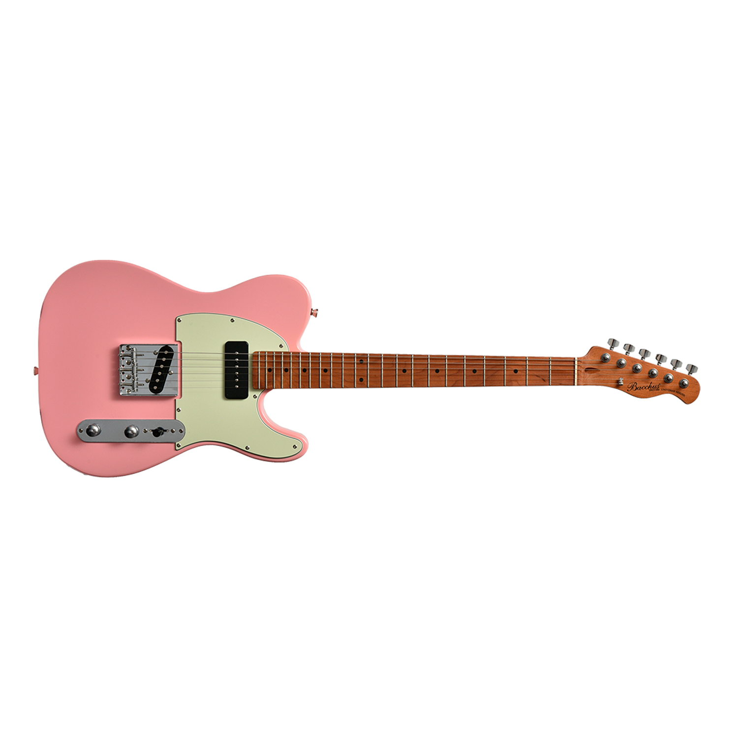 Guitarra Electrica Bacchus Bte-2Rsm M Slpk+ Funda