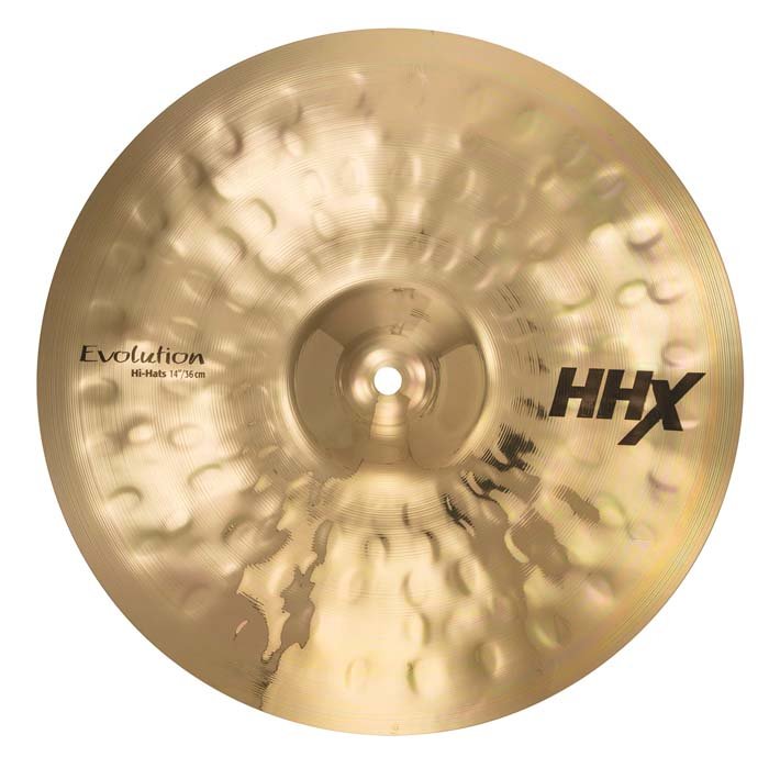 14_HHX_Evolution_Hats_B_1 Platillo Sabian 14" Evolution Hi Hat Hhx 11402Xeb - Imagen 1
