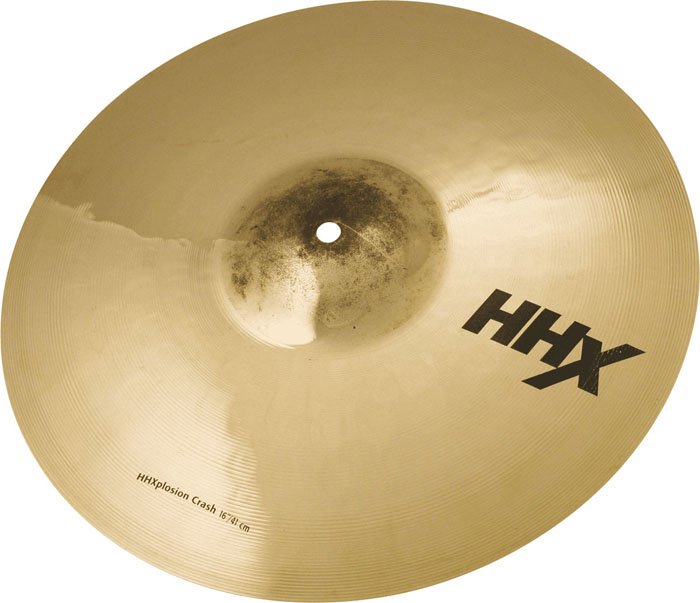 Set Sabian Hhxplosion Crashes 16" 11687Xb Y 18" 11887Xb Con Funda 15006Xb1