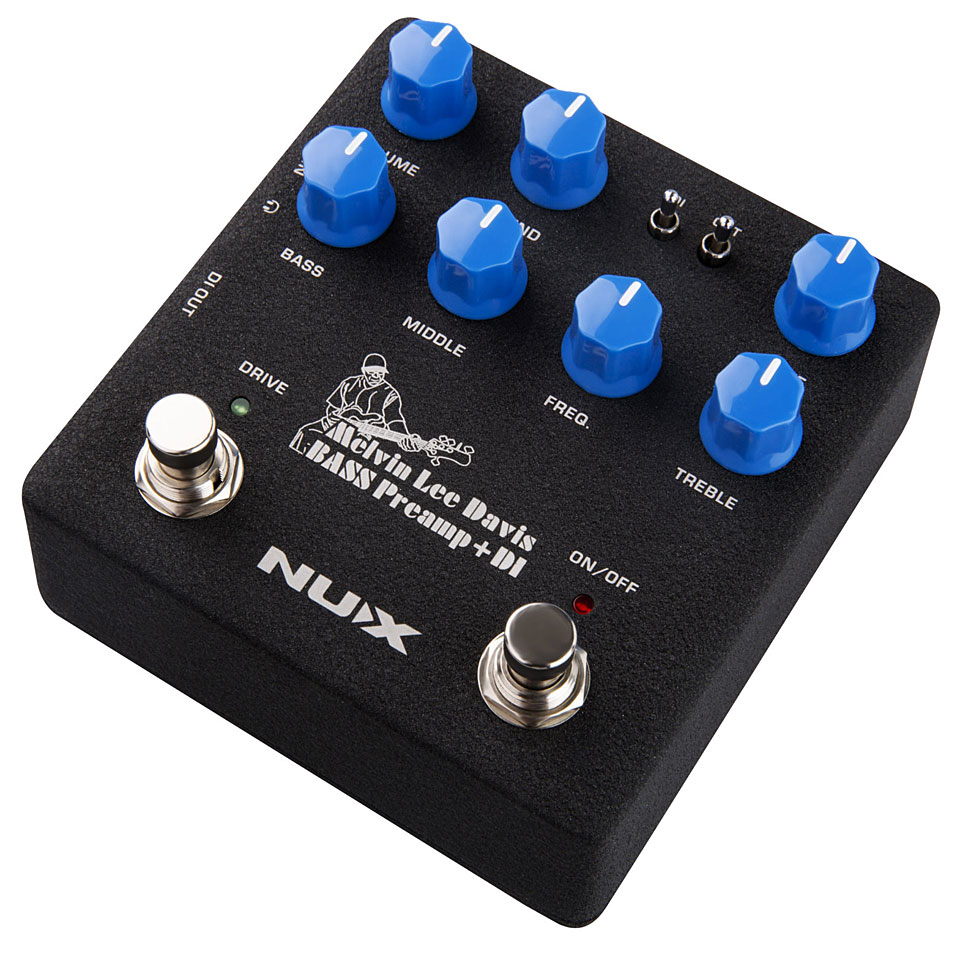 1550_xlarge.png Pedal De Bajo Preamp Verdugo Series Melvin Lee Davis Nux Nbp-5 - Imagen 1