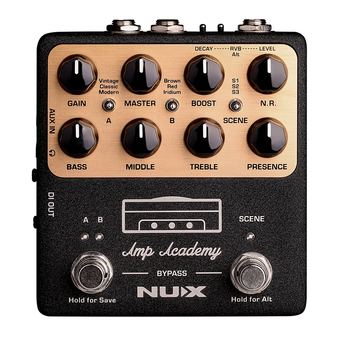 1599_xlarge.png Pedal De Efecto Verdugo Series Amp Academy Nux Ngs-6 - Imagen 1