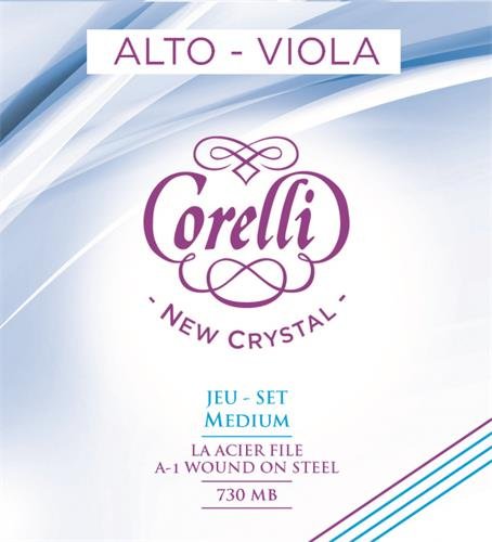 Encordado Corelli New Crystal Para Viola  Savarez 730Mb