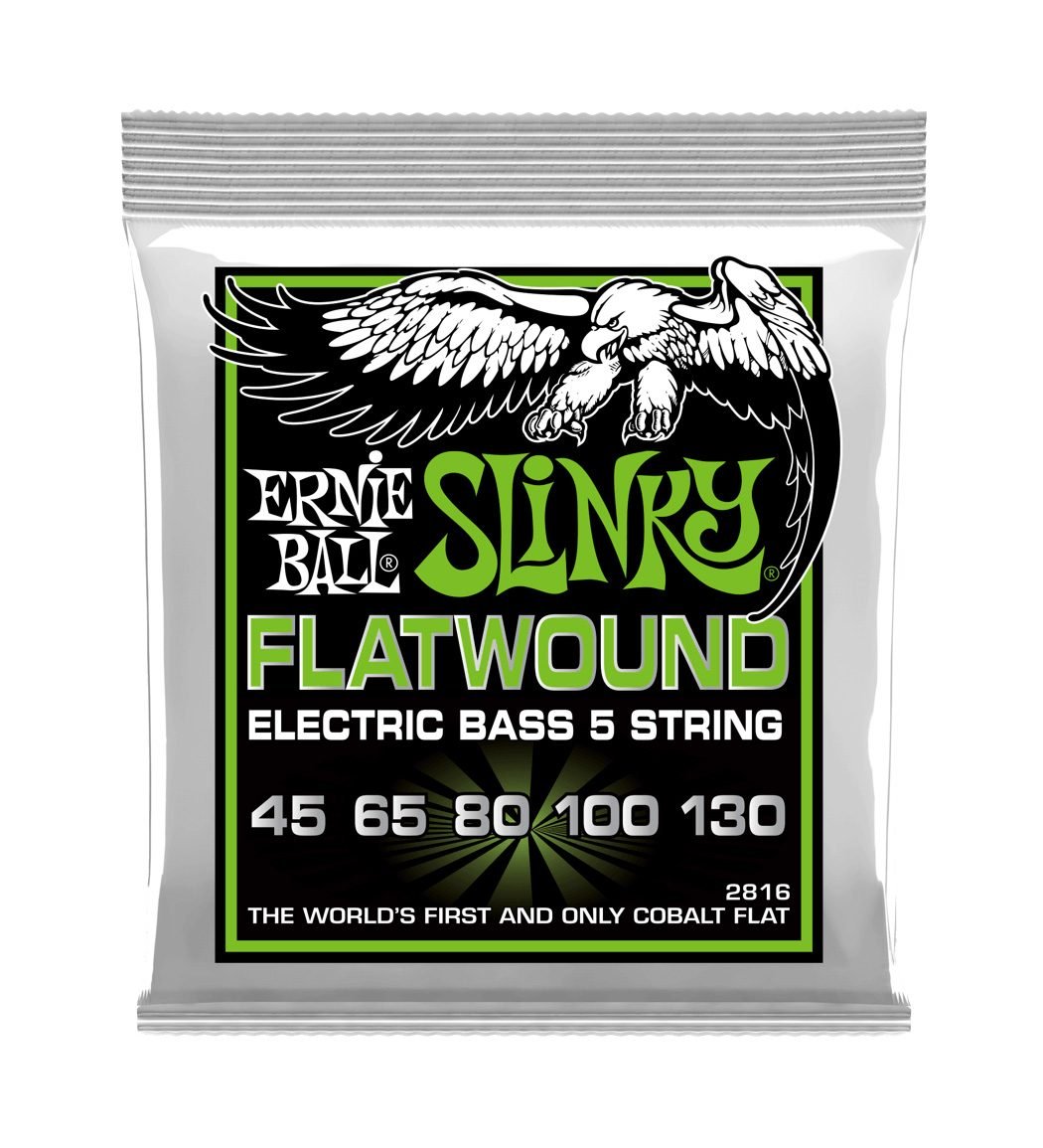 Encordado De Bajo Ernie Ball S. Flat  45-130 5C P02816