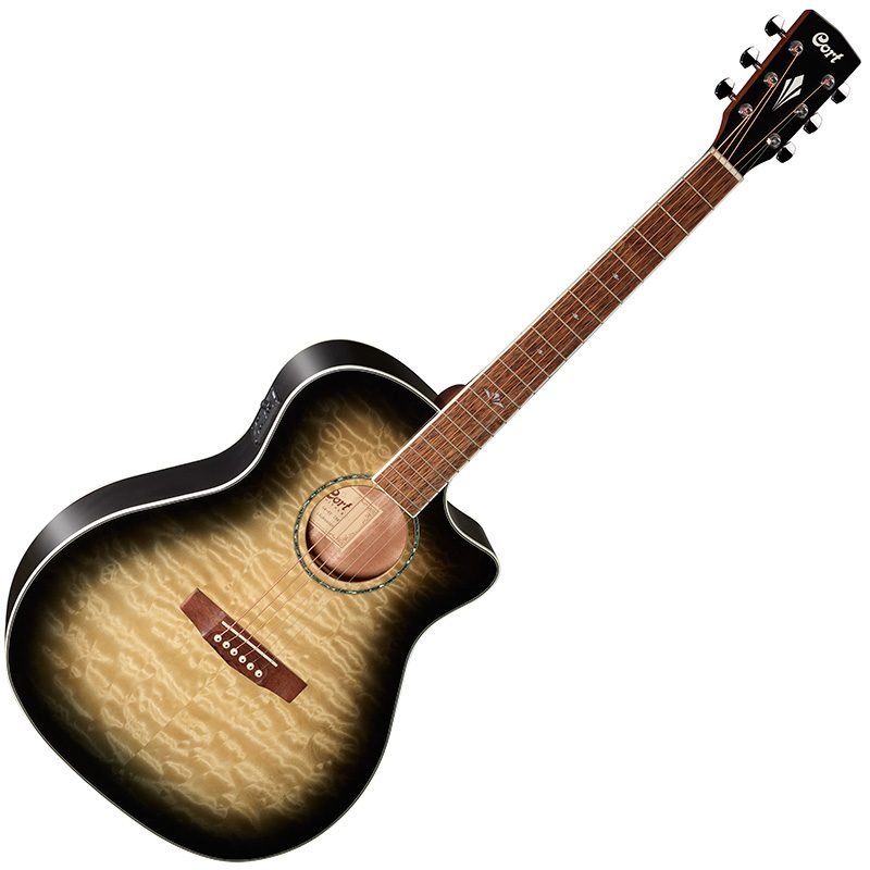 20004_gr.jpg Cort Guitarra Electroacustica Ga-Qf Tbb Ga-Qf-Tbb - Imagen 1