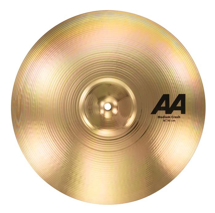 16_AA_Medium_Crash_B_1 Platillo Sabian 16" Medium Crash Aa Br 21608B - Imagen 1