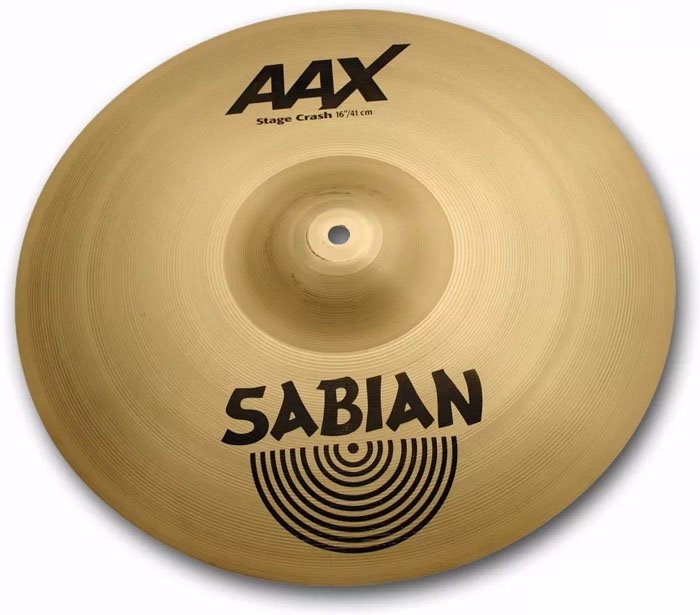 Platillo Sabian 16" Stage Crash Aax Br 21608Xb