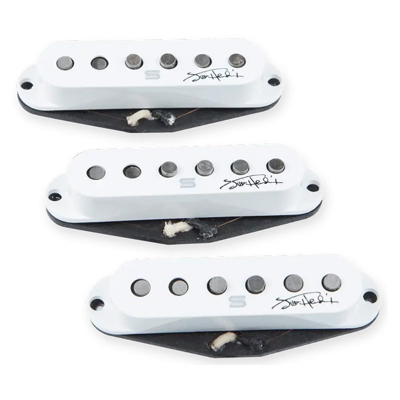 Microfonos Para Guitarra Electrica Stratocaster   Sd Jimi Strat Set Jimi Hendrix Signature Set White 11208-08-W