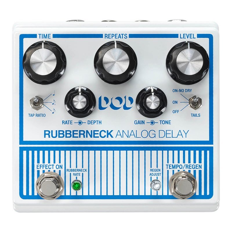Pedal De Efecto Dod Rubberneck Delay Analogo Rubberneck-V-00