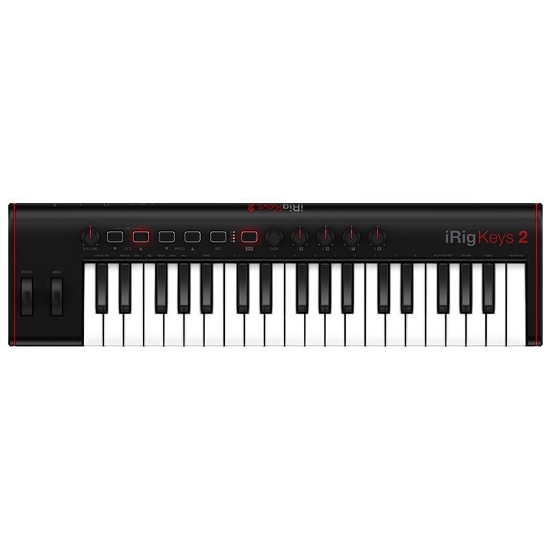 Ik Multimedia Irig Keys 2 Controlador 37 Mini Key Univ. Ip-Irig-Keys2-In