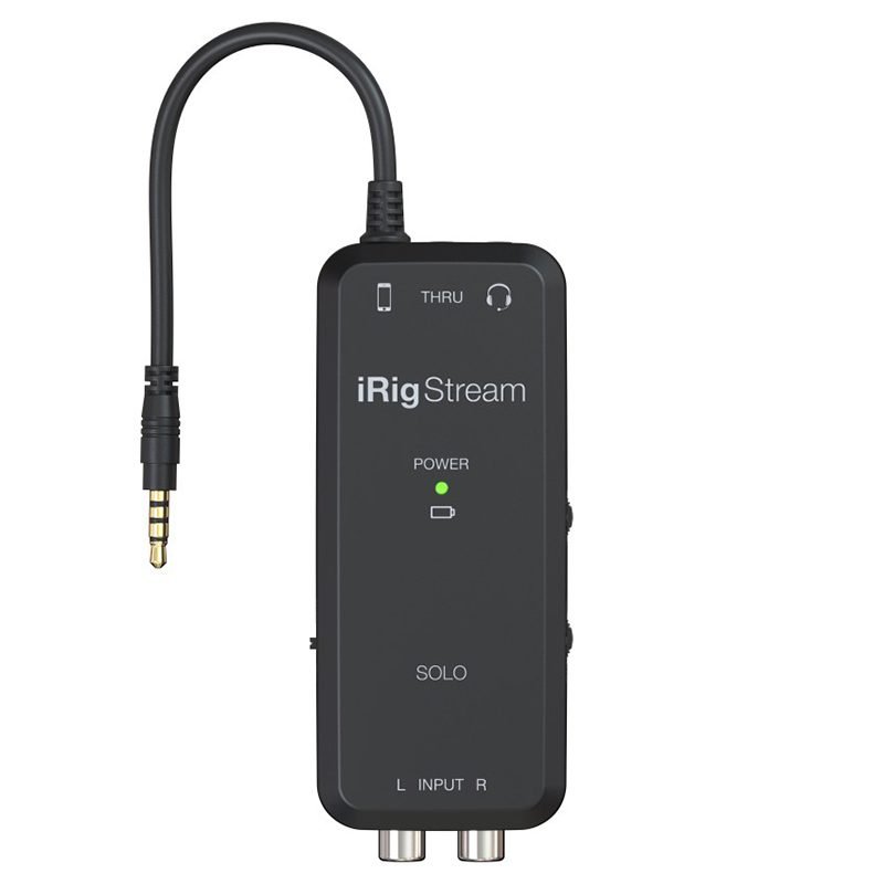 Ik Multimedia Irig Stream Solo Interfaz De Transmision Ip-Irig-Streamsl-In