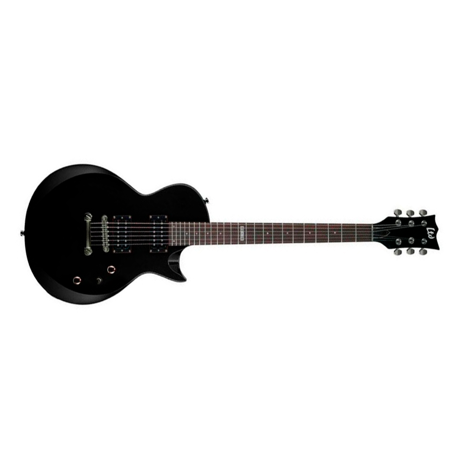 Guitarra Electrica Esp Ltd Ec10 Kit Blk Black + Funda