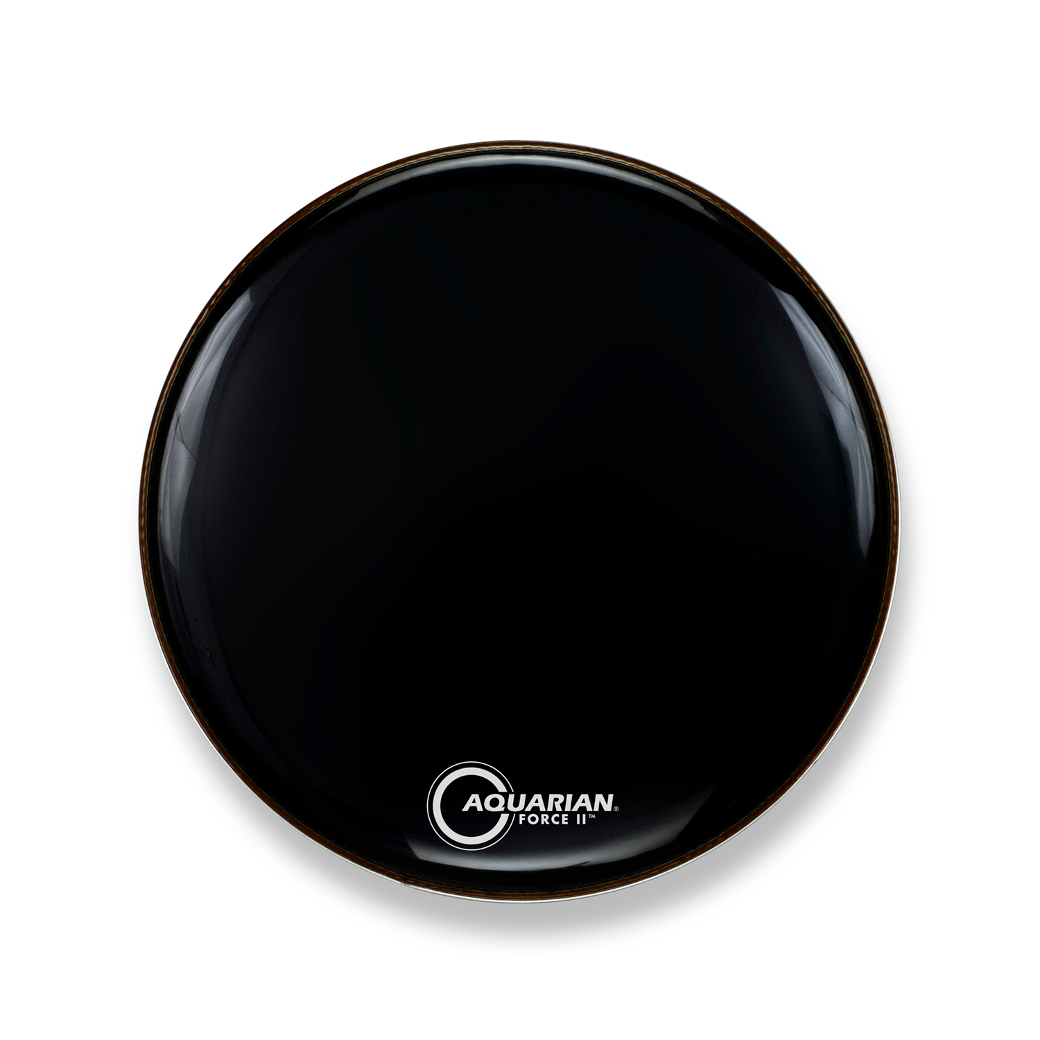 6518_xlarge.png Parche 22" Bombo Aquarian Fr22Bk Full Force Resonant Black - Imagen 1