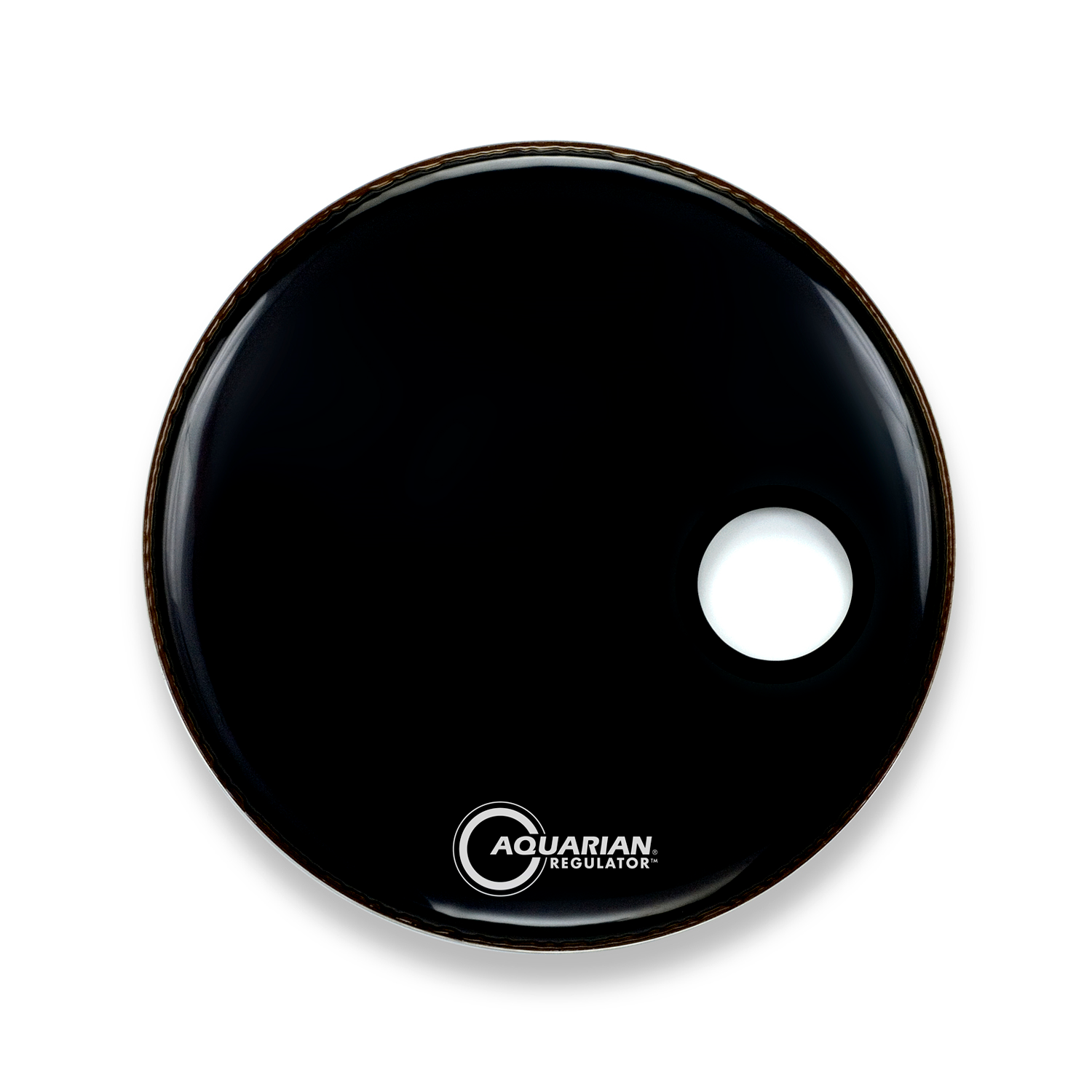 6570_xlarge.png Parche 20" Bombo Aquarian Rsm20Bk Regulator Black - Imagen 1