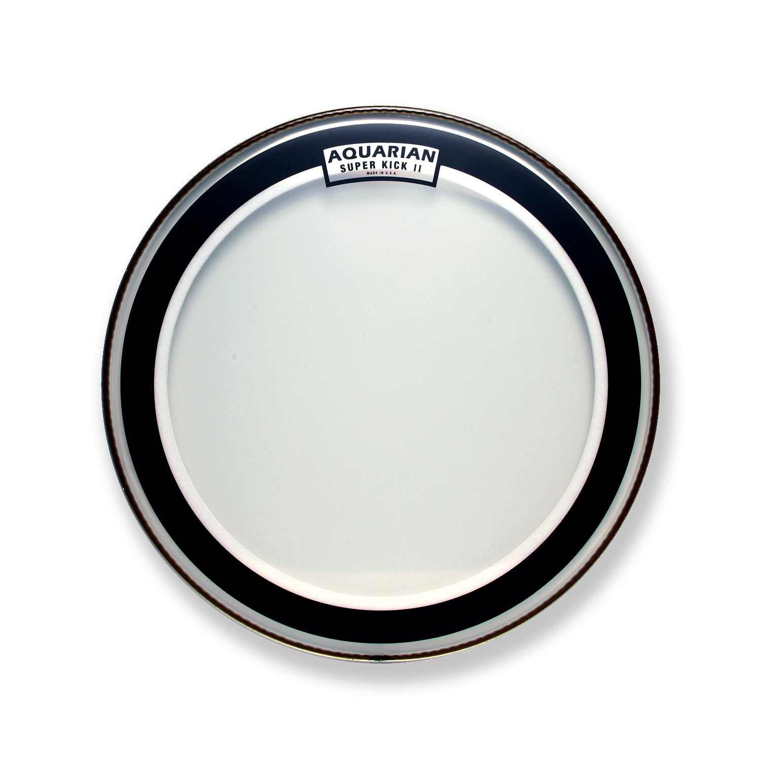 Parche 20" Bombo Aquarian Skii20 Super Kick Ii Clear