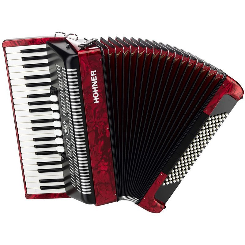 Hohner Acordeon 96B.Bravo Iii Rojo A16731S