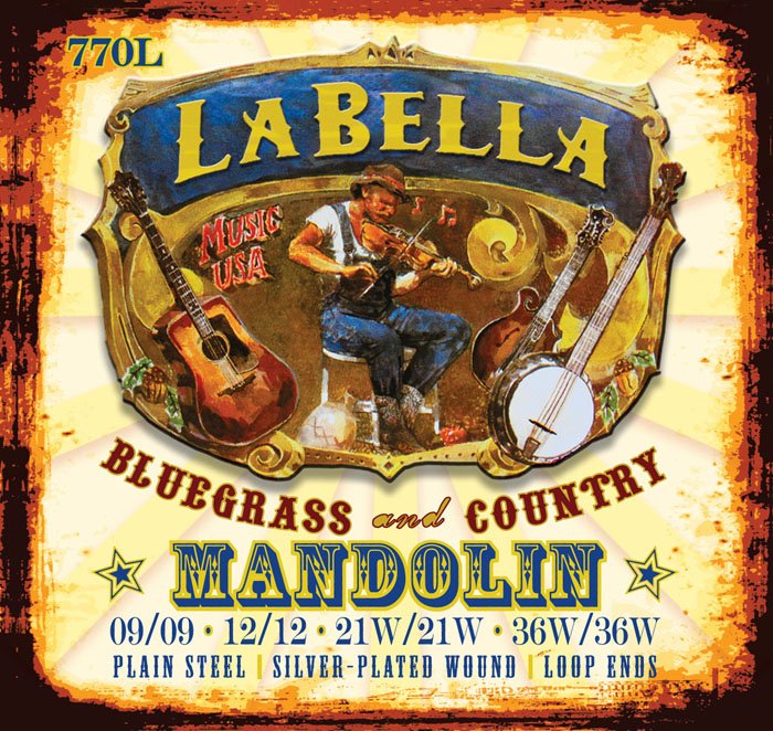 770L.jpg Encordado La Bella De Mandolina 770L - Imagen 1