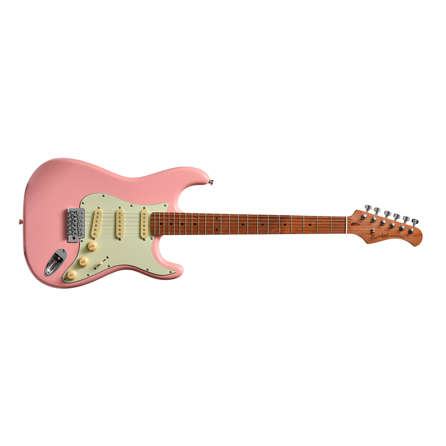 Guitarra Electrica Bacchus Bst-1Rsm-M Slpk + Funda
