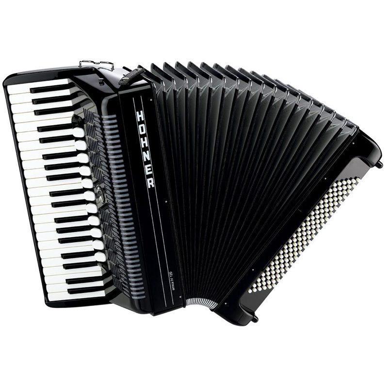 Hohner Acordeon Amica Iv 120 Negro A38321S
