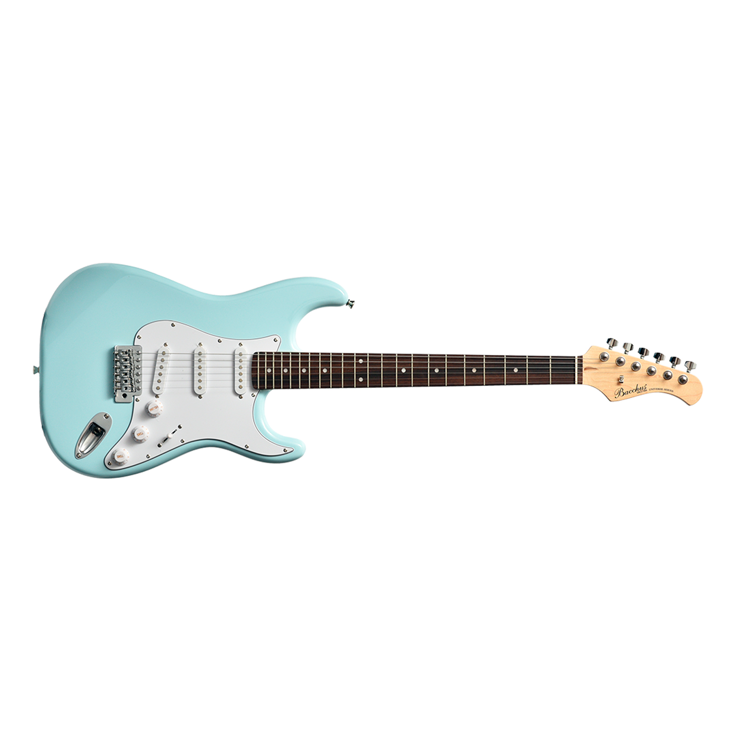 Guitarra Electrica Bacchus Bst-1 R Ptl-Sob + Funda