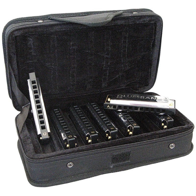 Hohner Set Armonica Blues Band 7 Tonos M91105S