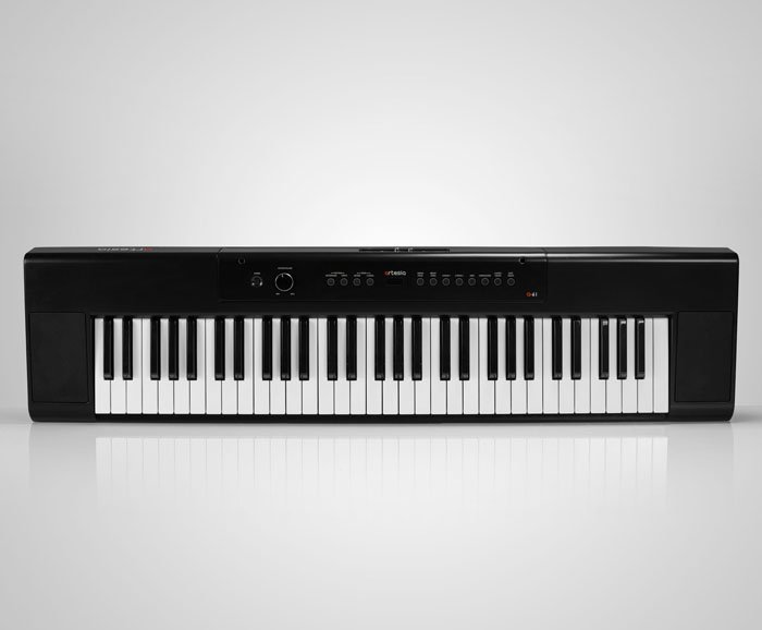 A61BK_1.jpg Piano Electrico Artesia 61 Teclas Semipesadas A61Bk - Imagen 1
