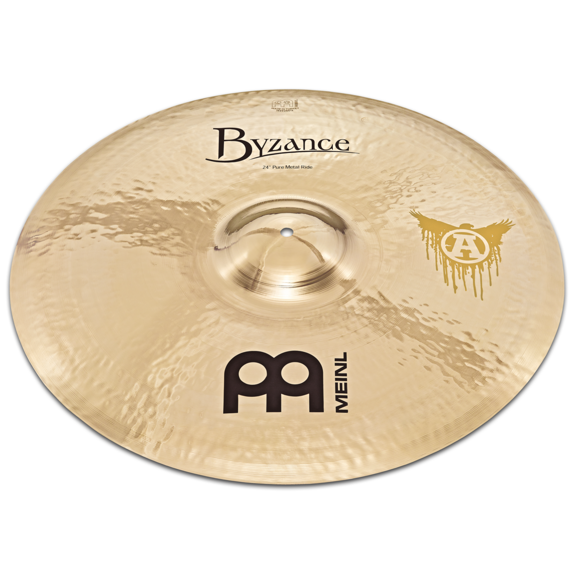 B24PMRB.png Platillo 24" Pure Metal Ride, Brilliant Byzance Brillant Meinl B24Pmrb B24Pmrb - Imagen 1