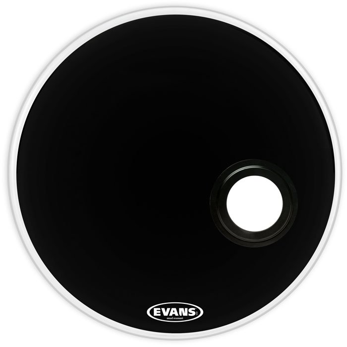 BD20REMAD_detail1.jpg Parche Evans 20" Emad Resonador Capa Simple Para Bombo Bd20Remad - Imagen 1